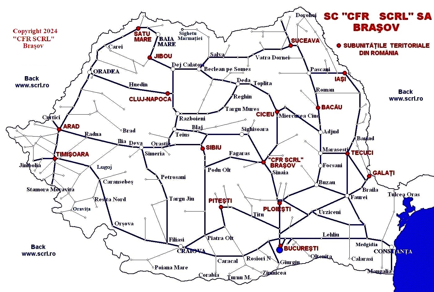 POTRIVITI CURSORUL PE LOCALITATEA IMSEMNATA SI AFLATI ALTE INFORMATII